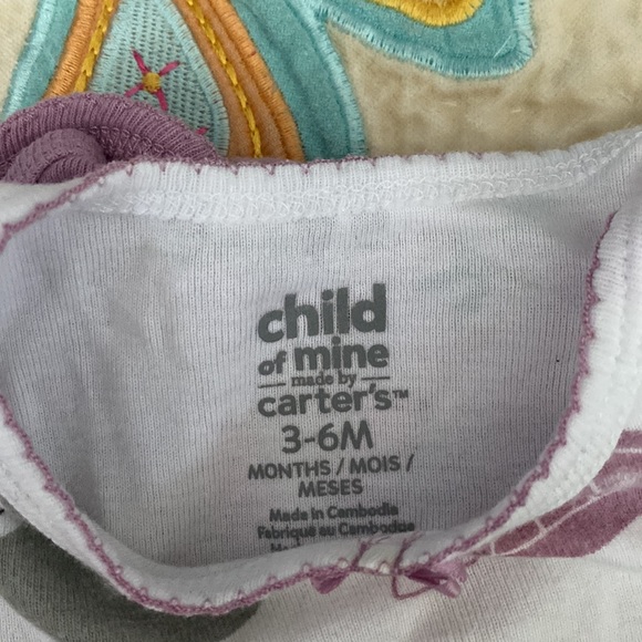 3 Pack Carter’s baby body suits 3-6M - Picture 2 of 2